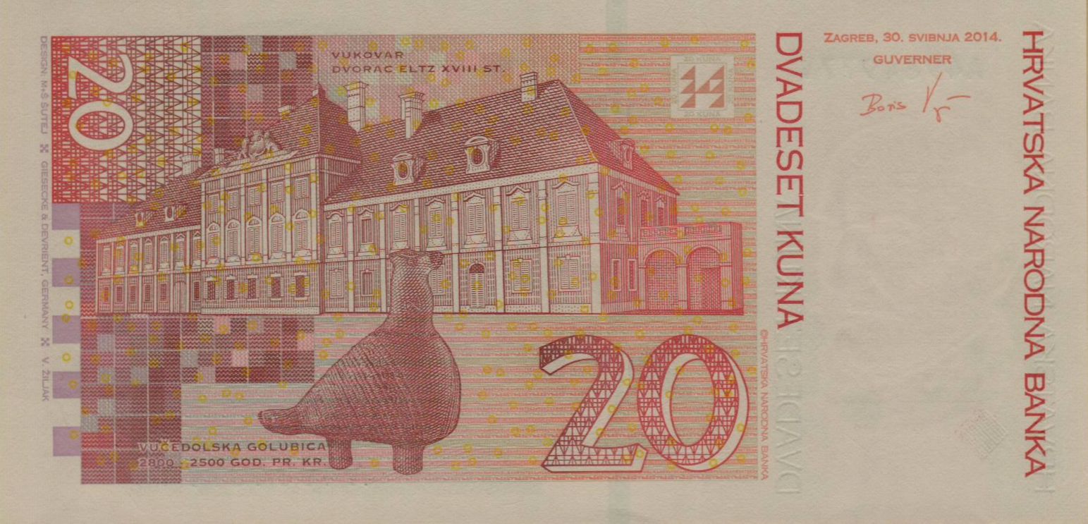 Croatia 20 2014 UNC P-44